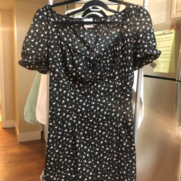 Carlita Mini Dress: Black - Picture 4 of 4